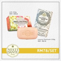 LUXURY COMBO 4  [ 70th ANNIVERSARY PLATINUM SOAP 250G + LIFT 250G ]